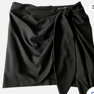 🔵 *Black silky skirt sz 2XL 🥳